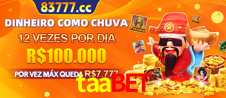 Banner do programa de recompensas Recomende para amigos do taabet, detalhando os bônus por convidar amigos, com prêmios que chegam a R$288.888.